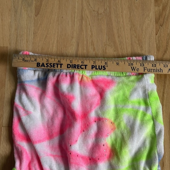 Flowers by Zoe Vintage Tye-Dye Girl's Terry Romper/Coverup - Picture 8 of 12